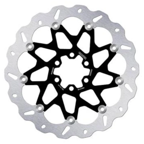 Wave CW floating matte black brake disc | Galfer | front