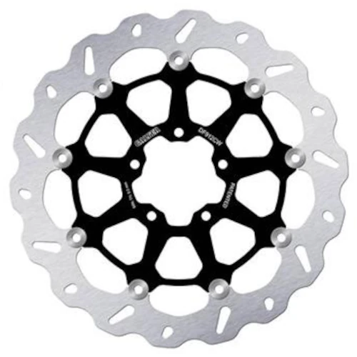 Wave CW floating matte black brake disc | Galfer | front