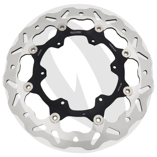 Wave CW floating matte black brake disc | Galfer | front