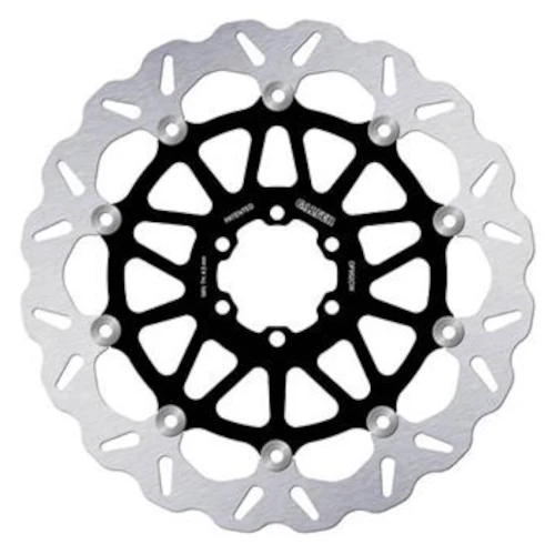 Wave CW floating matte black brake disc | Galfer | front