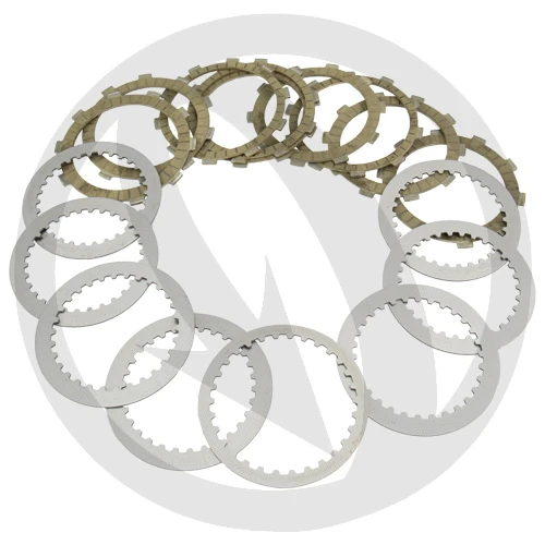 Kit of Performance drive driven clutch discs | Newfren