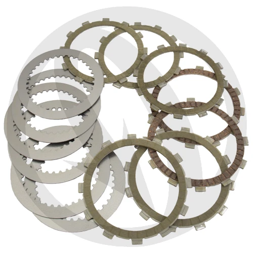Kit of Performance drive driven clutch discs | Newfren