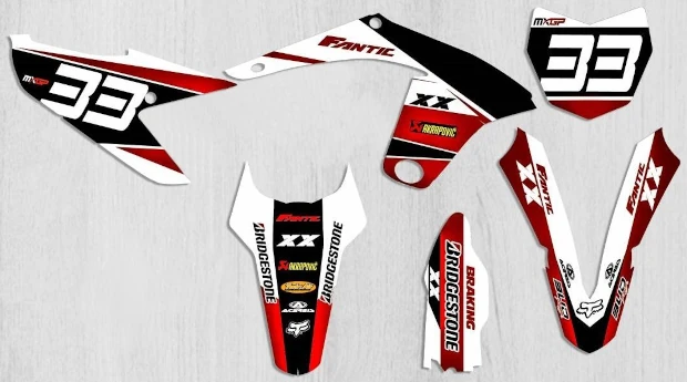Kit adesivi Fantic X 2