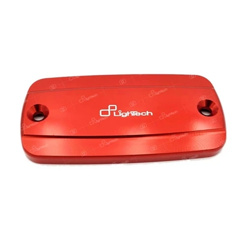 Red cover of front brake oil reservoir | Lightech