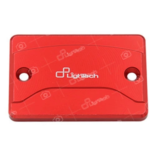 Red cover of front brake oil reservoir | Lightech