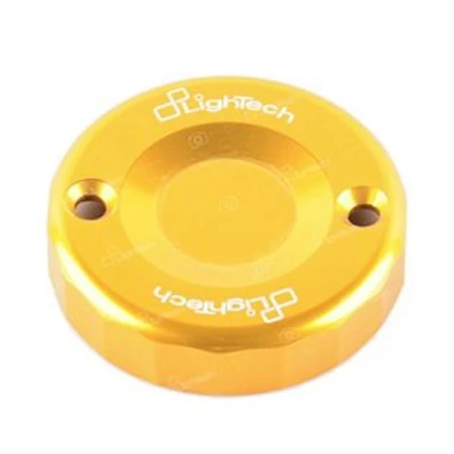 Gold cover of front brake oil reservoir | Lightech
