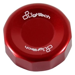 Red cover of front brake oil reservoir | Lightech