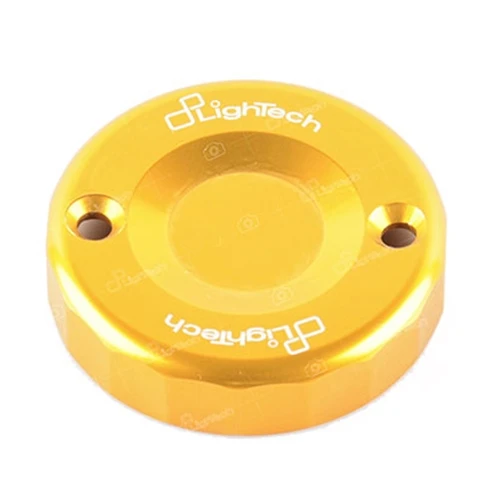 Gold cover of front brake oil reservoir | Lightech