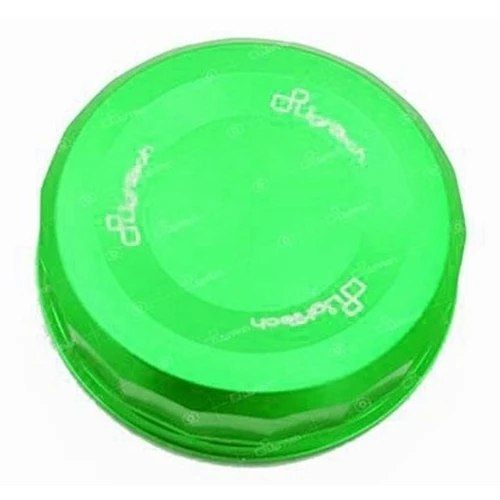 Green cover of front brake oil reservoir | Lightech