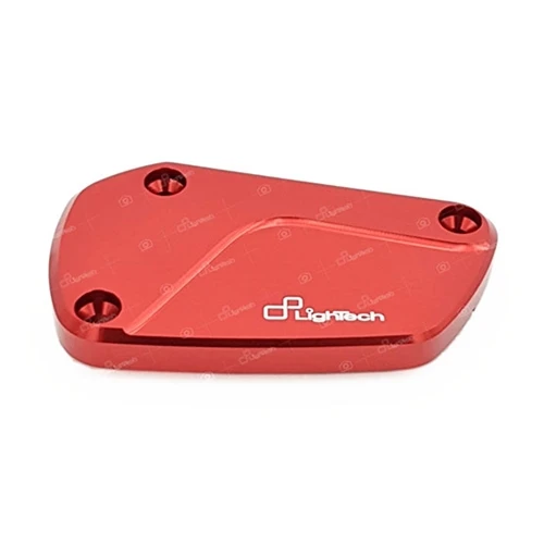 Red cover of front brake oil reservoir | Lightech