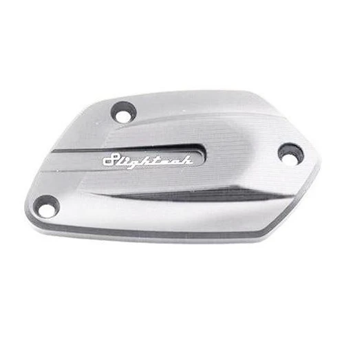 Silver cover of front brake oil reservoir | Lightech