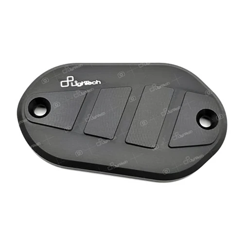 Black cover of front brake oil reservoir | Lightech