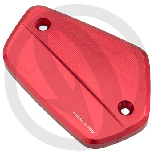 Red cover of front brake oil reservoir | Lightech