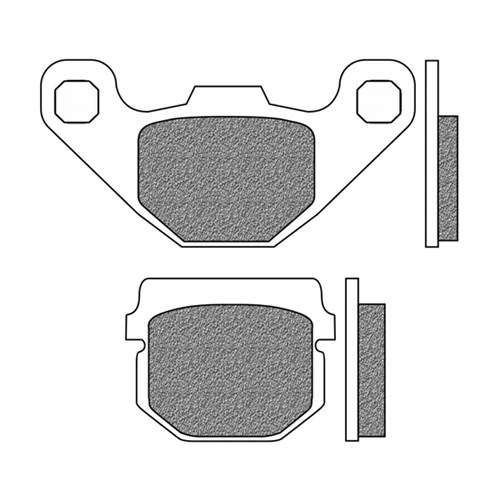 Couple of Scooter Elite Organic BE1 brake pads | Newfren | front