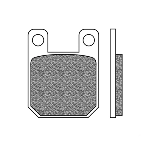 Couple of Road Touring Sinter TS1 brake pads | Newfren | rear