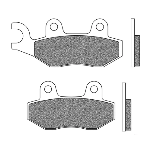 Couple of Road Touring Organic BT1 brake pads | Newfren | front right