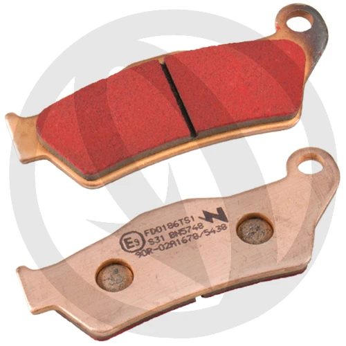 Couple of Road Touring Sinter TS1 brake pads | Newfren | front