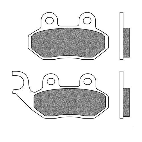 Couple of Scooter Elite Sinter SE1 brake pads | Newfren | front