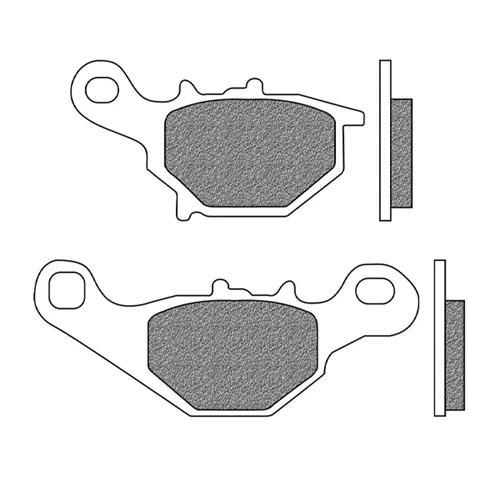 Couple of Offroad Dirt Organic BD1 brake pads | Newfren | front