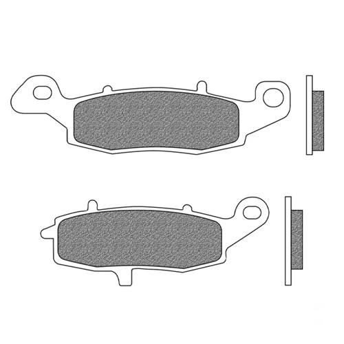 Couple of Road Touring Organic BT1 brake pads | Newfren | front