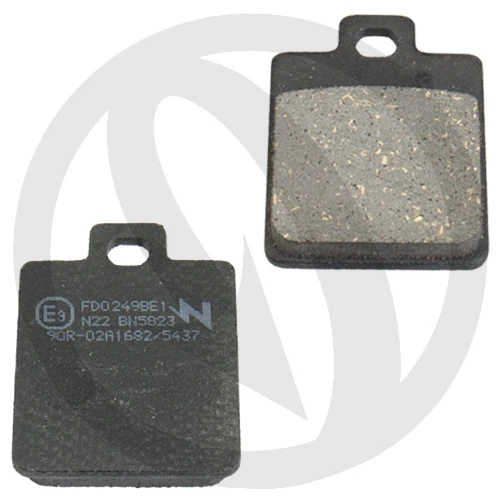 Couple of Scooter Elite Organic BE1 brake pads | Newfren | rear