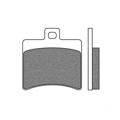 Couple of Scooter Elite Sinter SE1 brake pads | Newfren | rear