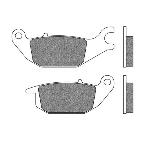 Couple of Scooter Elite Organic BE1 brake pads | Newfren | rear
