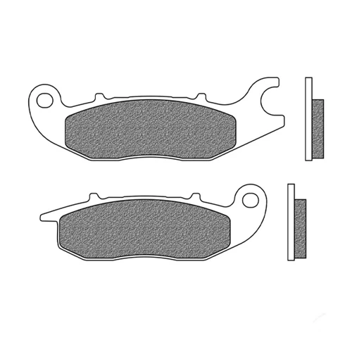 Couple of Scooter Elite Organic BE1 brake pads | Newfren | front