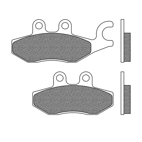 Couple of Scooter Elite Organic BE1 brake pads | Newfren | front right