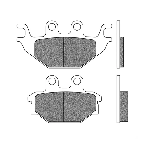 Couple of Road Touring Organic BT1 brake pads | Newfren | rear