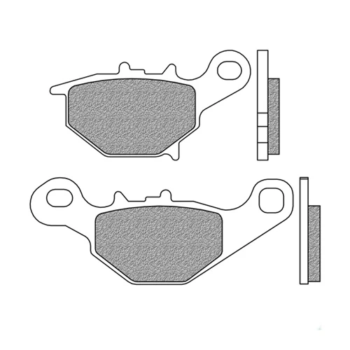 Couple of Offroad Dirt Organic BD1 brake pads | Newfren | rear