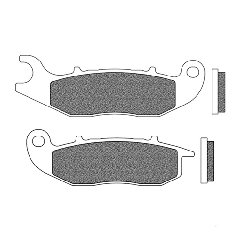 Couple of Scooter Elite Organic BE1 brake pads | Newfren | front