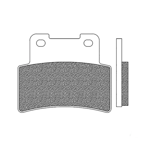 Couple of Scooter Elite Organic BE1 brake pads | Newfren | front