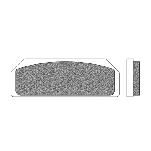 Couple of Road Race Sinter R01 brake pads | Newfren | front