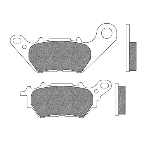 Couple of Scooter Elite Organic BE1 brake pads | Newfren | rear