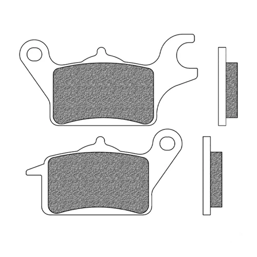 Couple of Scooter Elite Organic BE1 brake pads | Newfren | front
