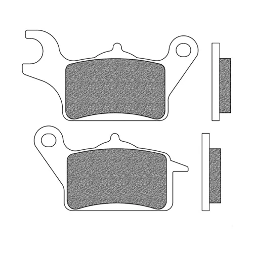 Couple of Scooter Elite Organic BE1 brake pads | Newfren | front