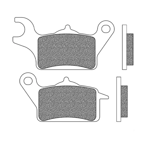 Coppia pastiglie freno Scooter Elite Organic BE1 | Newfren | anteriore destro