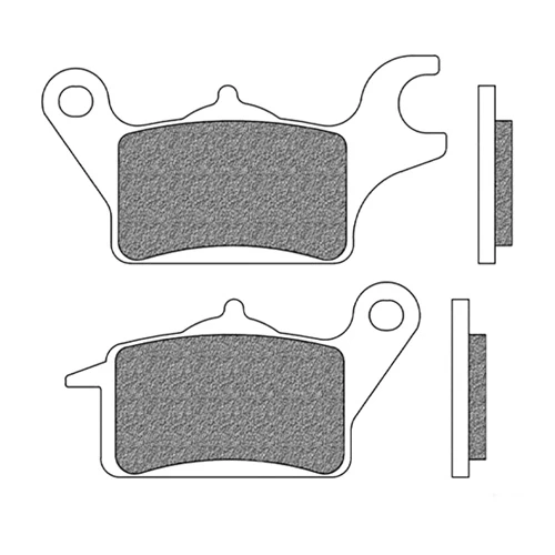 Couple of Scooter Elite Organic BE1 brake pads | Newfren | front