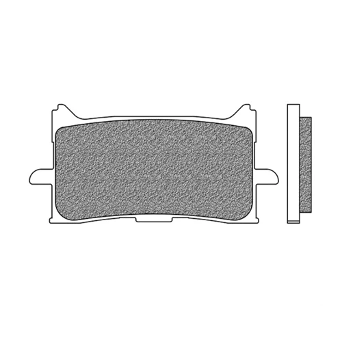 Couple of Road Touring Organic BT1 brake pads | Newfren | front