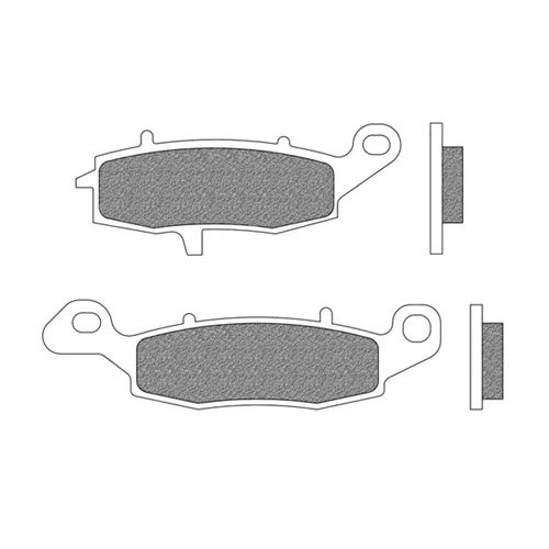 Couple of Road Touring Organic BT1 brake pads | Newfren | rear