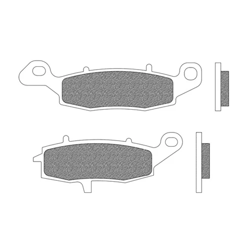 Couple of Road Touring Organic BT1 brake pads | Newfren | rear