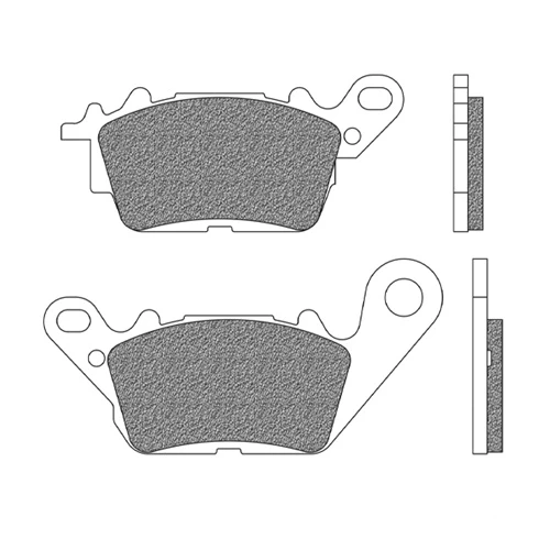 Couple of Scooter Elite Organic BE1 brake pads | Newfren | front