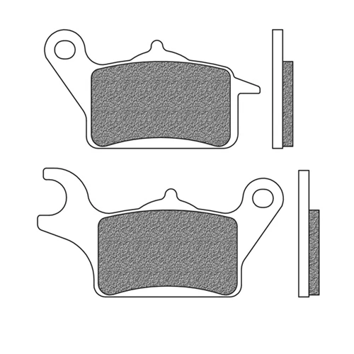 Couple of Scooter Elite Organic BE1 brake pads | Newfren | front