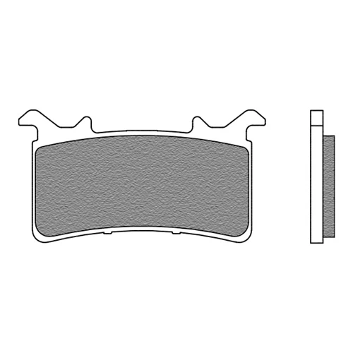 Coppia pastiglie freno Road TT Pro Sinter SP1 | Newfren | anteriore