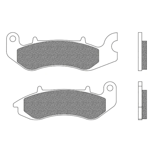 Coppia pastiglie freno Road Touring Organic BT1 | Newfren | anteriore