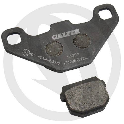 Couple of Semi Metal G1054 brake pads | Galfer | rear