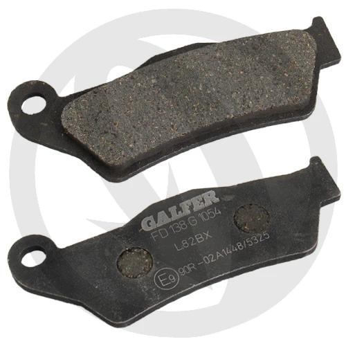 Couple of Semi Metal G1054 brake pads | Galfer | rear