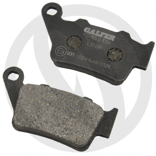 Couple of Semi Metal G1054 brake pads | Galfer | rear