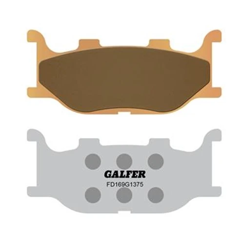 Couple of Sinter Metal G1375 brake pads | Galfer | front